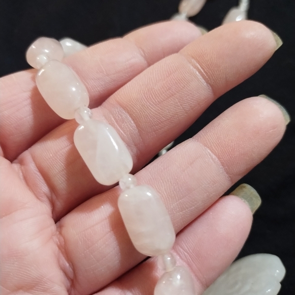 Pink Jade necklace - Picture 7 of 7